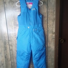 32 Degrees Kids Fleece-Lined Snow Bib Pants - Size 4T