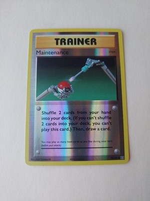 Maintenance 79/108 Reverse Holo Uncommon 2016 Trainer Item Pokémon Card - LP