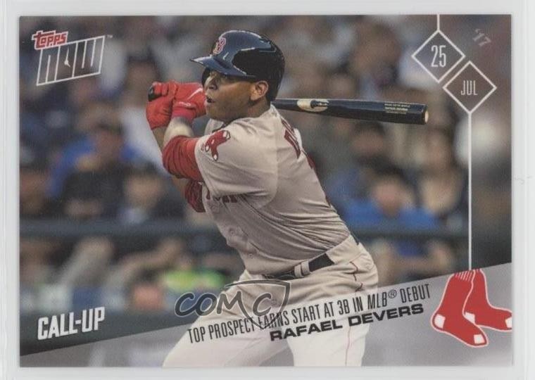 2017 Topps Now Topps Online Exclusive /1679 Rafael Devers #391 7k6