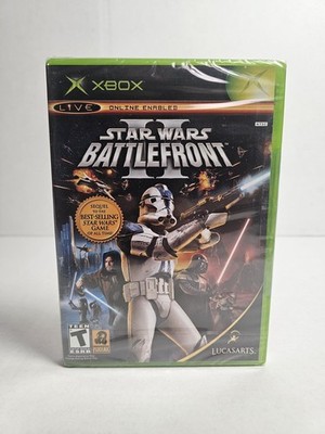 Star Wars Battlefront II Xbox 2005 LucasArts ***SEALED!***