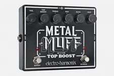 Electro Harmonix METAL-MUFF Metal Distortion with Top Boost Effect Pedal