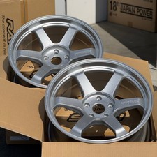 Volk Racing Te37 Ultra M-spec 19x9.5 23 19x11 37 5x120 Diamond Silver F8x M3