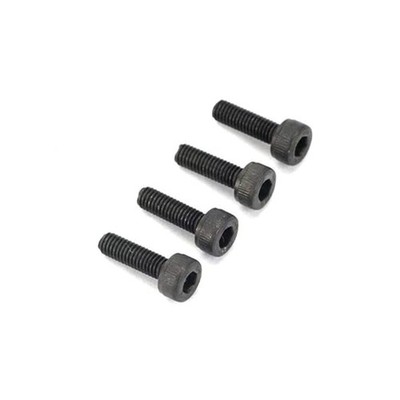 DU-BRO Part #2278 4mm x 14 Metric Socket Head Cap Screws 4ct   Black Oxide RC Ha