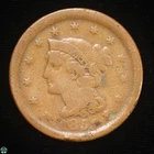 Photo of a 1851-P Large Cent from an eBay listing that sold on Jul 20, 2026