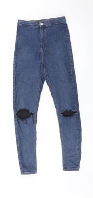 Skinny-Damenjeans UK Größe 28 Topshop Regular Fit