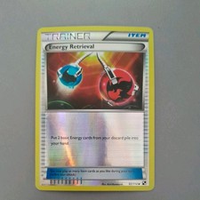 Energy Retrieval - 92/114 - Reverse Holo - Black & White - 2011