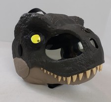 Jurassic World Rebirth T-Rex Rage N Roar Mask with LED Light up Eyes Blink 626
