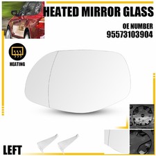 Left Driver Side Mirror Glass Heated For 2008-2010 Porsche Cayenne 95573103904