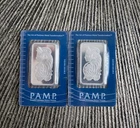 🔥Pamp Suisse Lady Fortuna -  TWO 1oz.999 Silver Bars (2oz total)