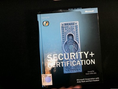 Security+ Certification Training Kit SY0-101 Microsoft Press NO CD BOOK ONLY