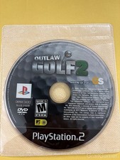 Outlaw Golf PlayStation 2 PS2 Simon & Schuster 2002 Loose Video Game