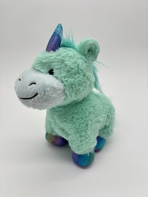 Cute & Cuddly Blue Unicorn Plush Stuffed Animal 9 