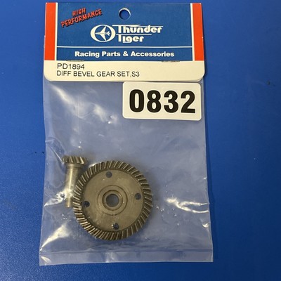 RC Modellbau Thunder Tiger PD1894 Kehgelzahnradsatz S3, Diff Bevel Gear Set