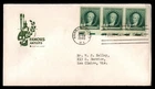 Mayfairstamps US FDC 1940 Gilbert Charles Stuart First Day Cover aaz_11097