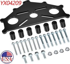 Aluminum Heavy-Duty Engine Safe Stand Adapter Plate Compatible with Chevy