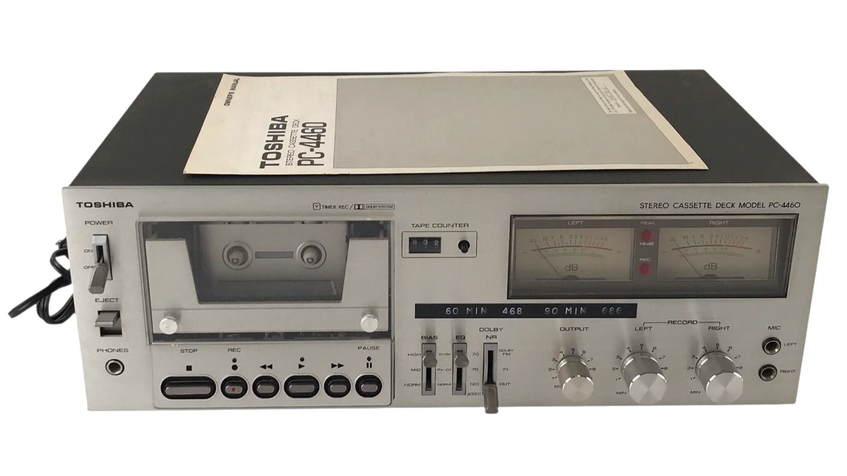 Preços baixos em Toshiba Cassete Deck em Gravadores de Fita