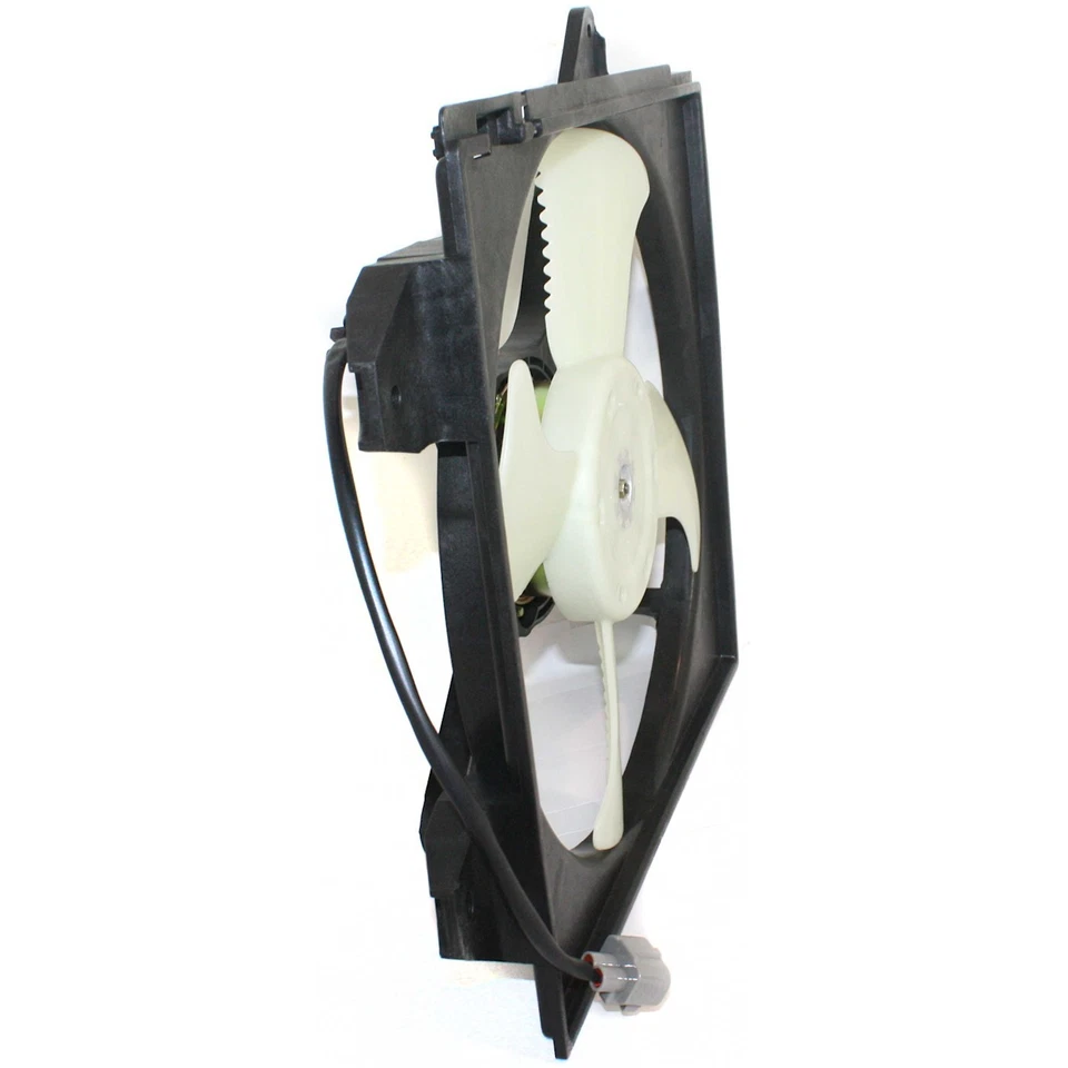 散热器冷却风扇带空调冷凝器风扇适用于 2002 年三菱 Lancer LH & RH — 第 4/4 张图片