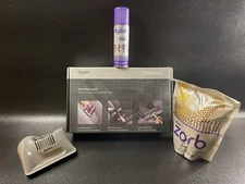 Dyson Lot Car Cleaning Kit + Zorb Carpet Powder Kit + Dyzolv Spot Cleaner Bundle