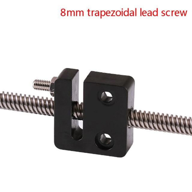 1Pc T8 Screw 8mm Nut Block Pitch 2mm Lead 2mm/4mm/8mm Nut 3D Printer Accessorxp 1Pc T8 Screw 8mm Nut Block Pitch 2mm Lead 2mm/4mm/8mm Nut 3D Printer Accessorxp