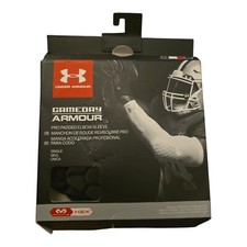 Under Armour Gameday Pro Padded Sleeve Football Size Medium Black