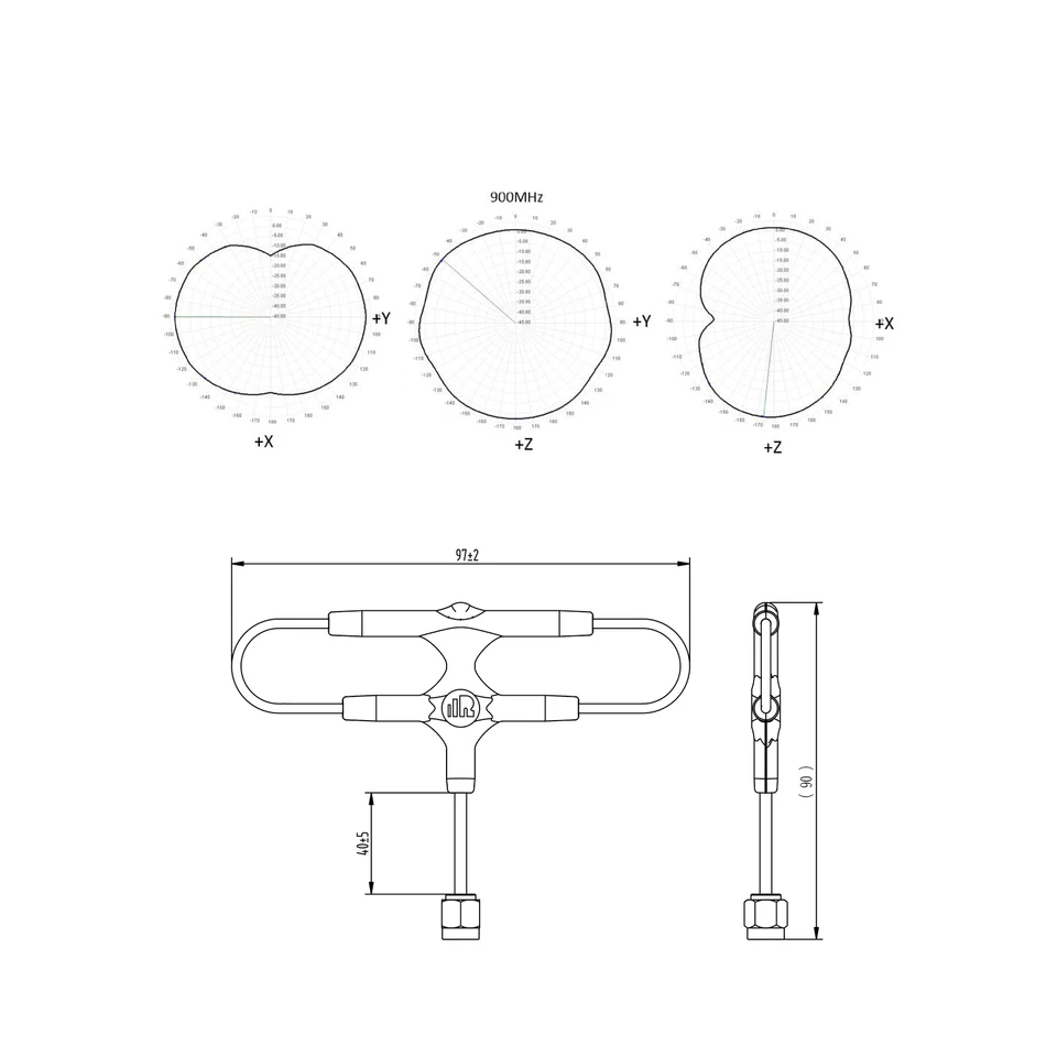 FrSky 900MHz High Efficiency Super 8 Antenna LBT Ver for R9M and R9M Lite Module - Image 4 of 4