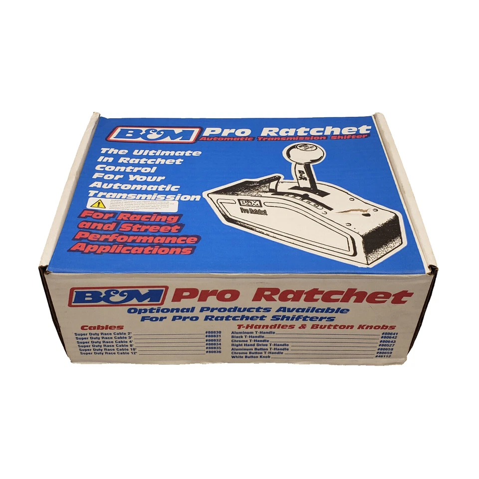 B&M 80840 Auto Shifter Pro Ratchet Universal 2, 3 & 4-Speed GM 62-73 Powerglide - Image 4 of 4