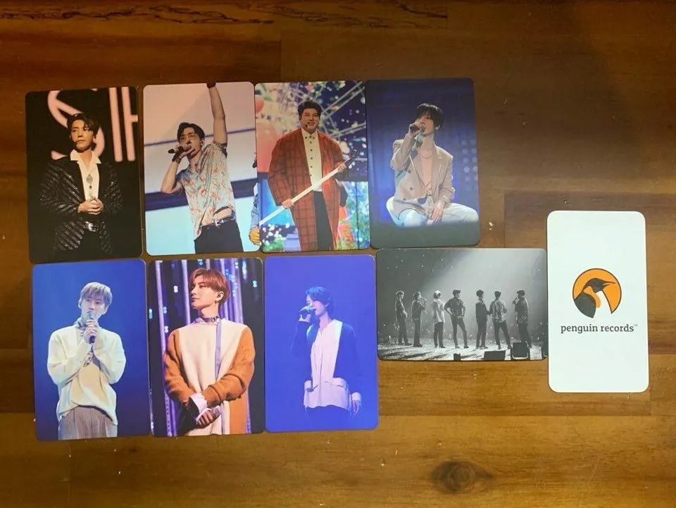 SUPER JUNIOR - SUPER SHOW 7 DVD FIRST PRESS LIMITED PHOTO CARD SET