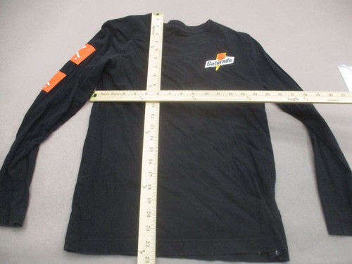 Jordan Gatorade Size L12-13 Boys Black 100% Cotton Long Sleeve Athletic Top 953 - Picture 6 of 11