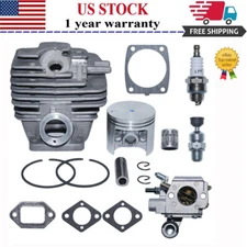 47mm Cylinder Piston Carburetor Gasket Kit For Stihl MS361 Chainsaw 11350201202