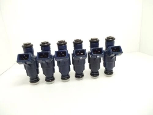 Injetores de combustível Bosch x6 OEM novo em folha para 2000-2005 Mercedes Benz CLK320 3.2L V6 - Imagem 3 de 4