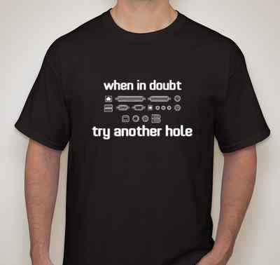 When in doubt try another hole funnyTee T shirt  small-5XL available