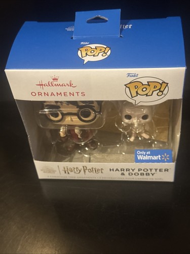 Hallmark Harry Potter and Dobby Funko ! Christmas Ornaments, Set of 2 in one box - Picture 8 of 16