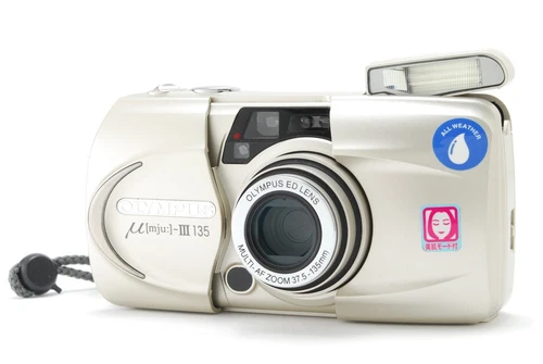 [TOP MINT] Olympus μ Mju III 135 Point & Shoot 35mm Film Camera From Japan