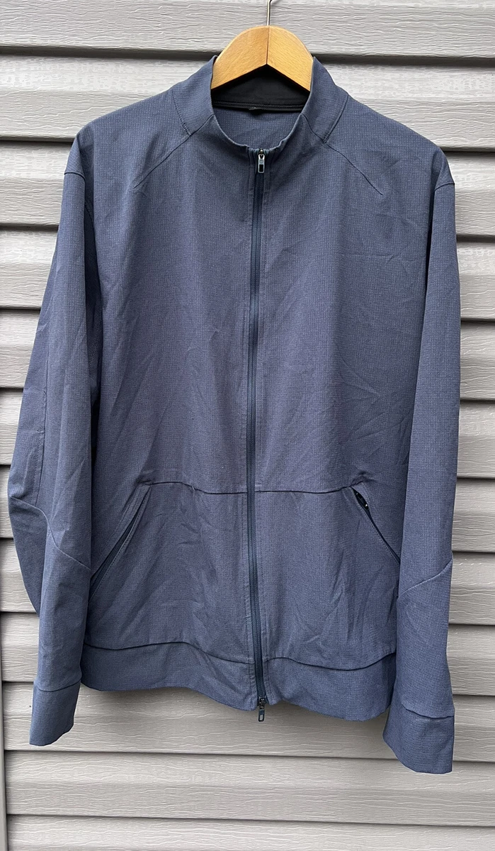 Lululemon Airing Easy Jacket Men XL Extra Large Mach Blue