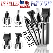 4 in 1 Women Electric Shaver Rechargeable Waterproof Razor Painless Epilator US