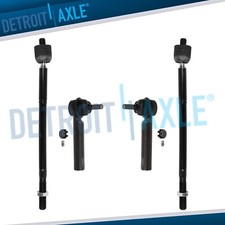 Front Inner And Outer Tie Rod End Links Kit For 2009-2019 Toyota Corolla Matrix