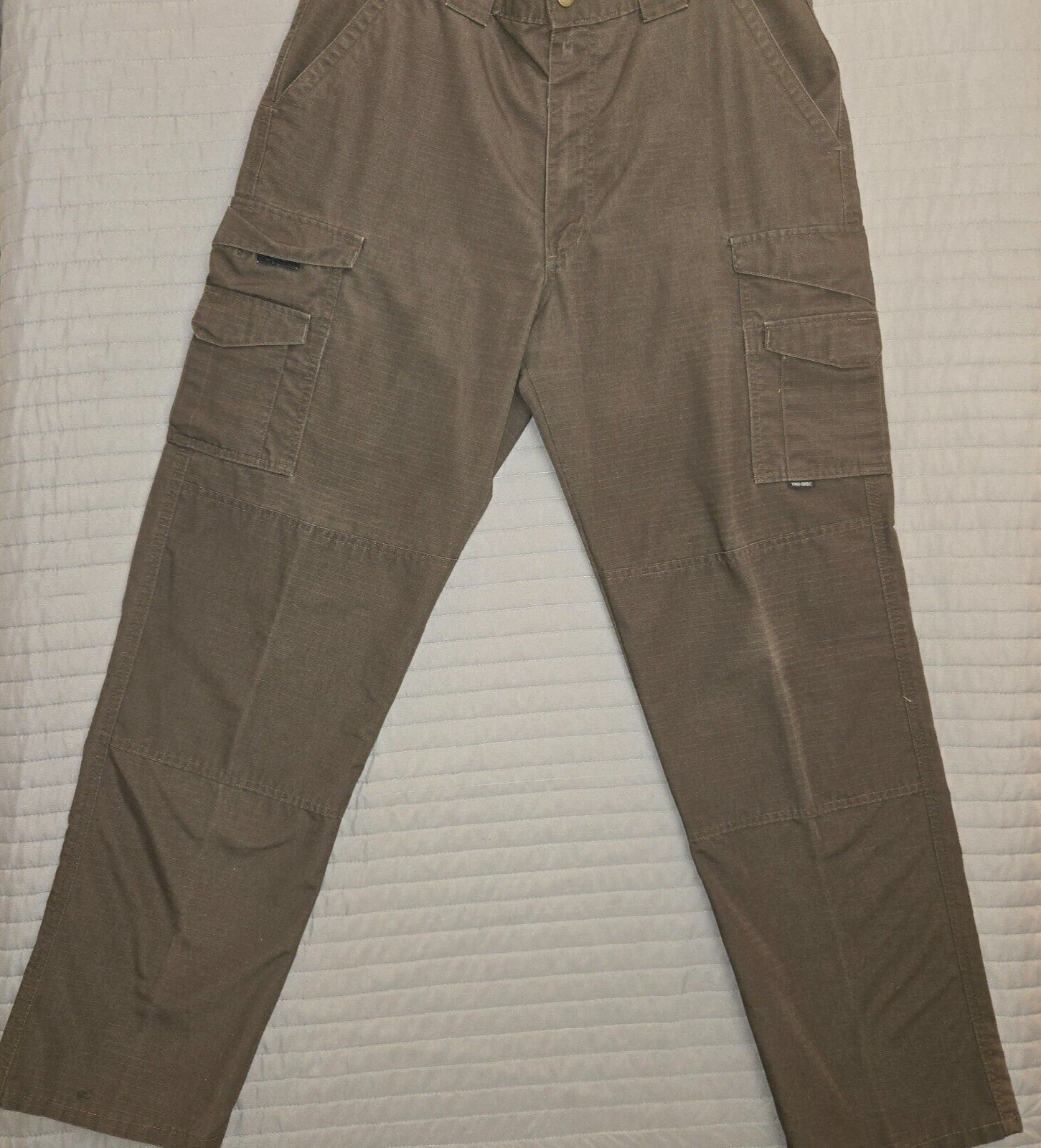 Cargo Pants 34x30 Brown Tactical Canvas Ripstop TruSpec-image