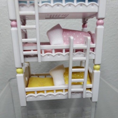 Calico Critters Sylvanian Family letti a castello tripli per bambini mobili epoca - Foto 7 di 11