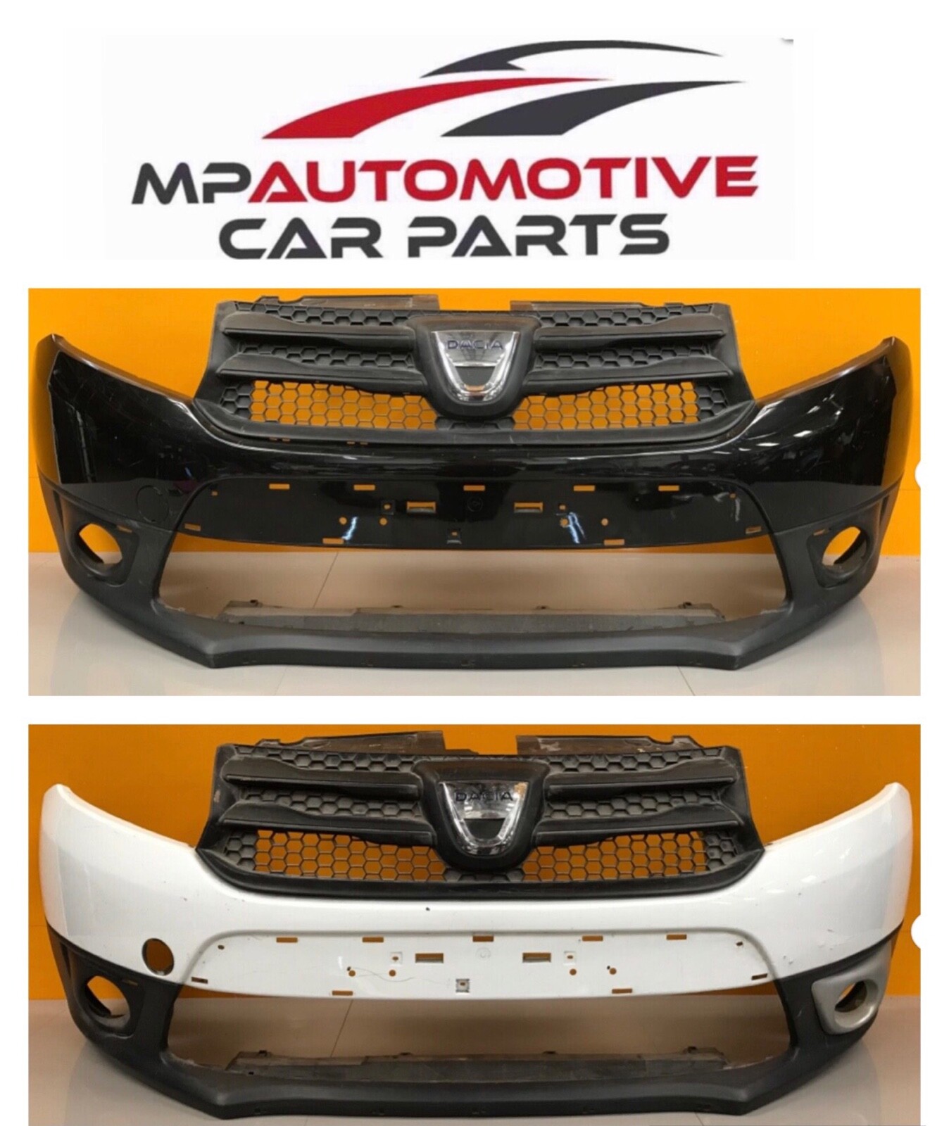 +Dacia Sandero 3 door 2013-16 GENUINE FRONT BUMPER each