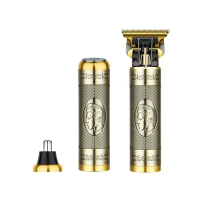 DALING Haarschneidemaschine Haarschneider Akku Bart Trimmer Rasierer Nasenhaartrimmer