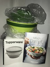 dampfgarer tupperware NEU 101 Micro Gourmet Grün Inkl. Kochbuch ,,Mach Dampf“