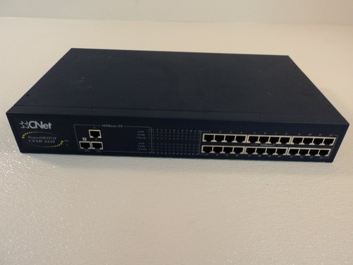 Cnet PowerSwitch 100 Base TX Ethernet Hub 24 Ports 10BaseT CNSH-2240 - Picture 2 of 6