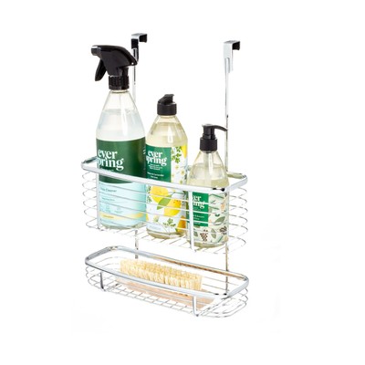Over the Cabinet 2-Tier Kitchen Storage Basket Organizer, 5'' x 11'' x 16.3''