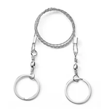 Outdoor Portable Wire Saw Wilderness Emergency Survival EDC Tool Pocket Rope Saw