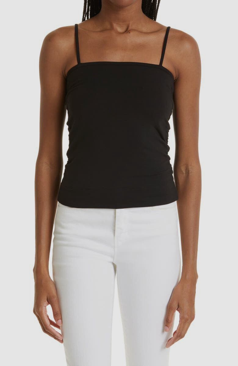 $145 ATM Anthony Thomas Melillo Women's Black Square Neck
