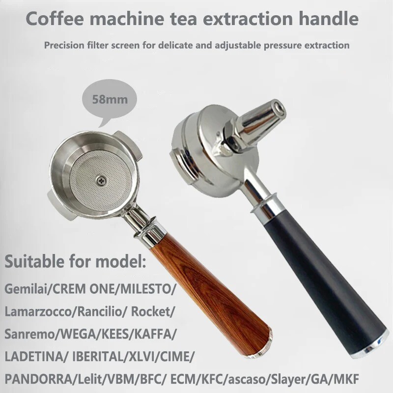 58mm Tea Portafilter Fits E61 Group Heads Espresso Machines Flair