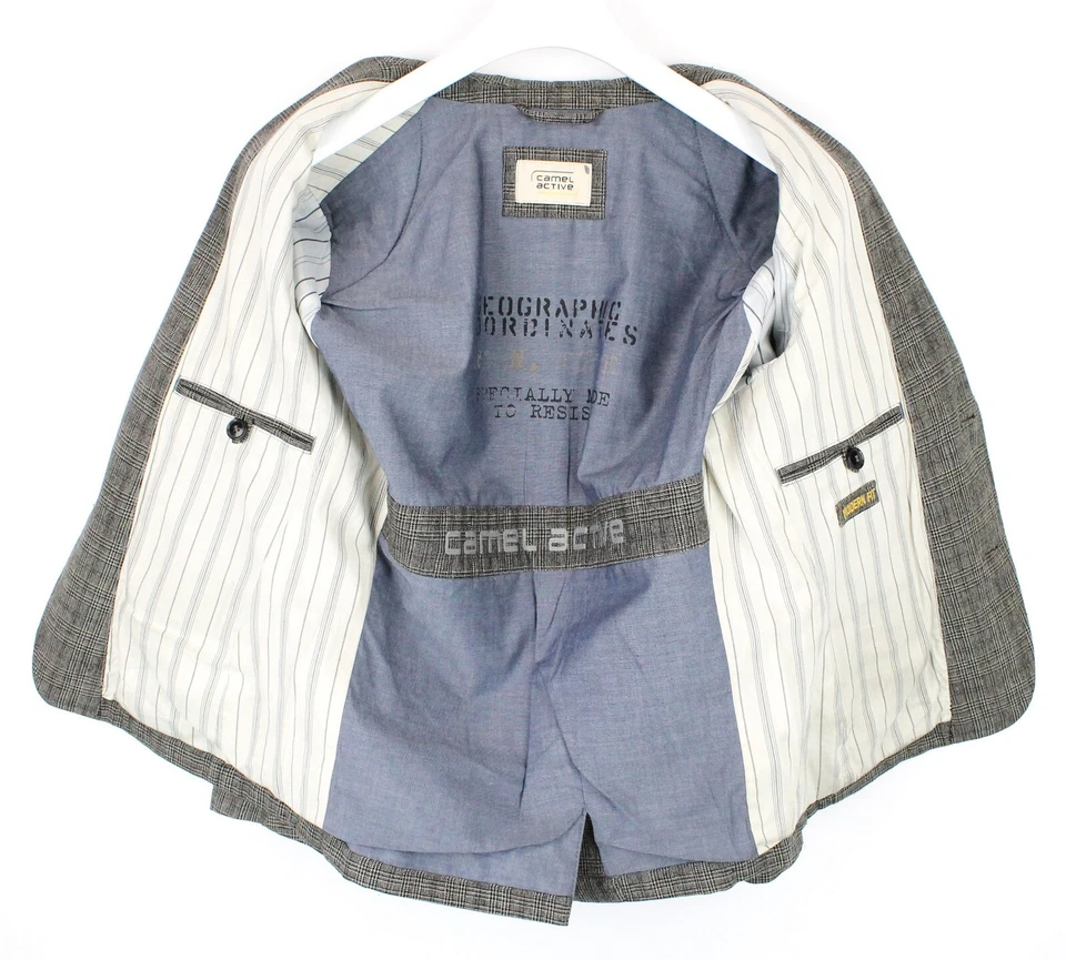 Camel Active Modern Fit Blazer Men Single Breasted (EU) 48 - Image 4 of 4