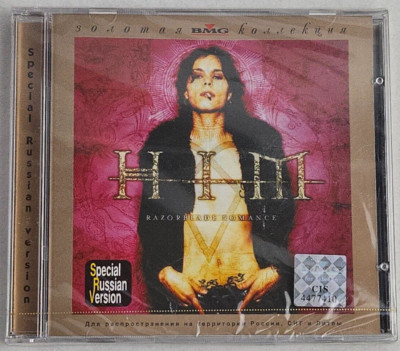 HIM - RAZORBLADE ROMANCE Special Russian Version Heartagram Ville Valo NEW RARE