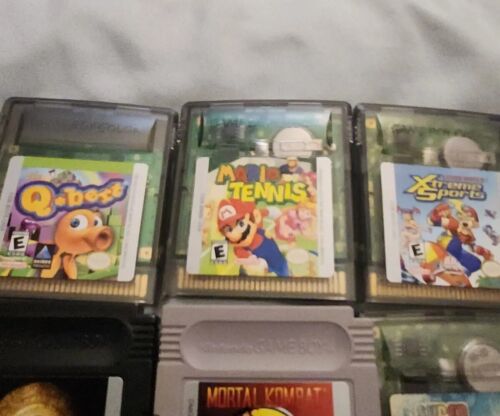 Gameboy Color Games.. ..mario tennis ...+5 games...L@@K..... - Picture 4 of 5