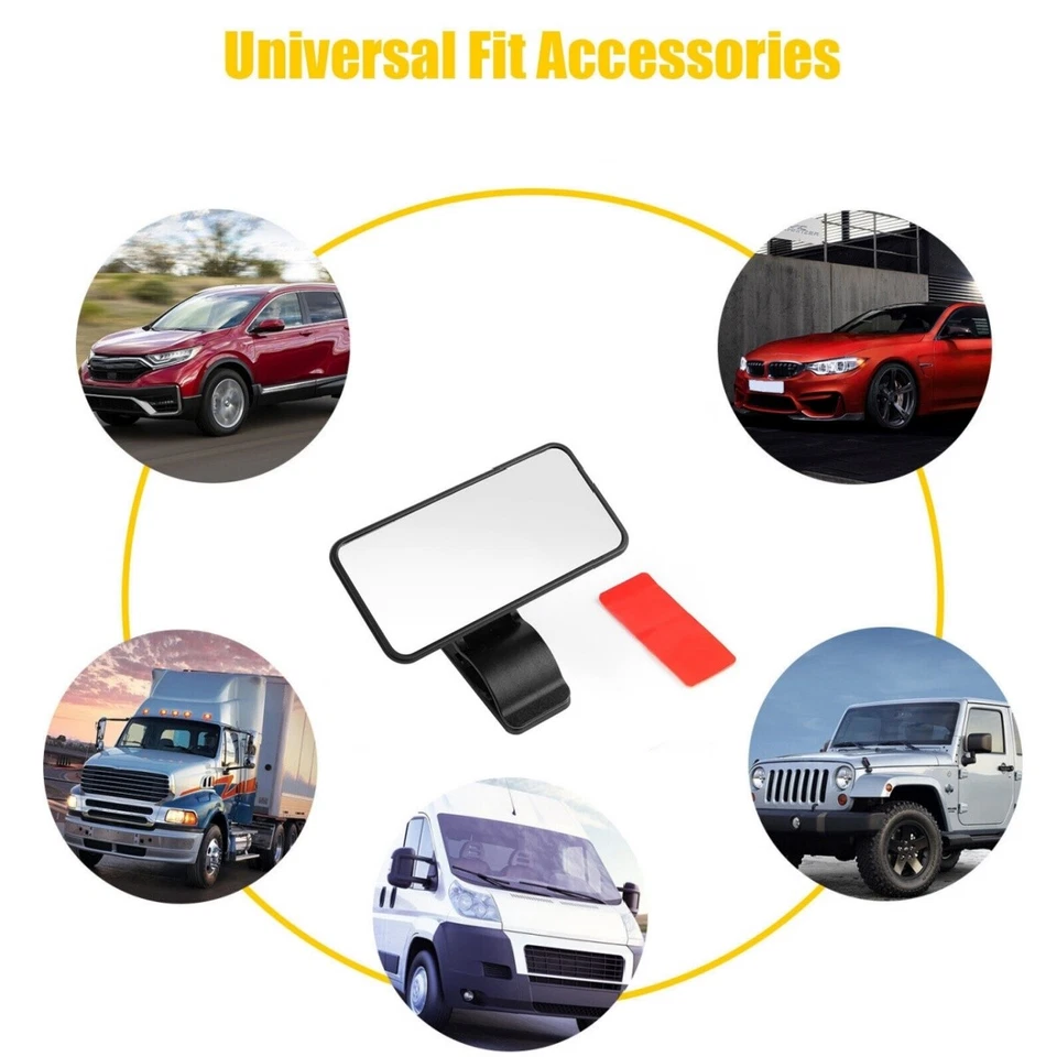 Baby Car Interior Clip-on Rear View Mirror Safety for Infant Child Toddler Kids - Image 4 of 4